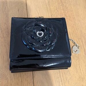 Lovcat black heart wallet
